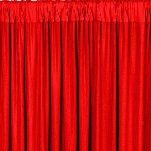RED SPANDEX PANEL