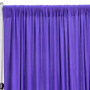 PURPLE SPANDEX PANEL