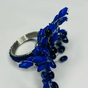 BLUE NAPKIN RING