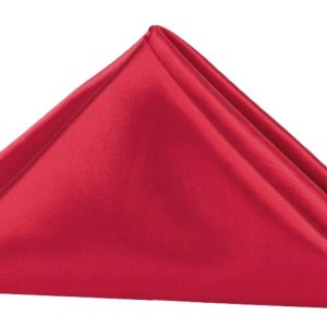 RED SATIN NAPKIN