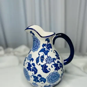 BLUE WATER VASE CENTER PIECE