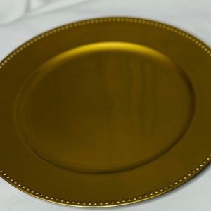 GOLD MATTE CHARGER
