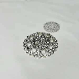 LARGE SILVER BROACH
