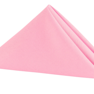 PINK POLY NAPKIN