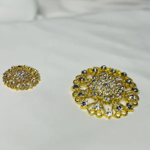 LARGE GOLD BROACH