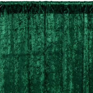 EMERALD GREEN VELVET PANEL