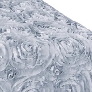 GRAY ROSESETTE OVERLAY