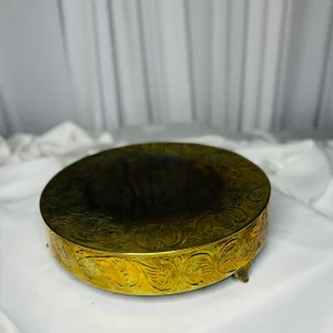 GOLD SMALL CAKE PALATEAU