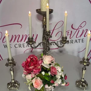 Pair of Single Candle Holder