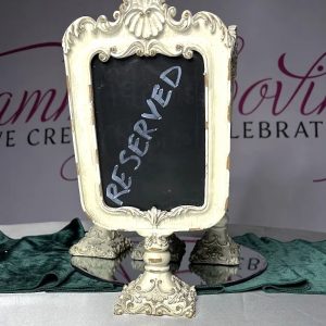 White Mini Stand Frame