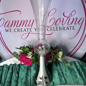 Glass Trumpet Vase